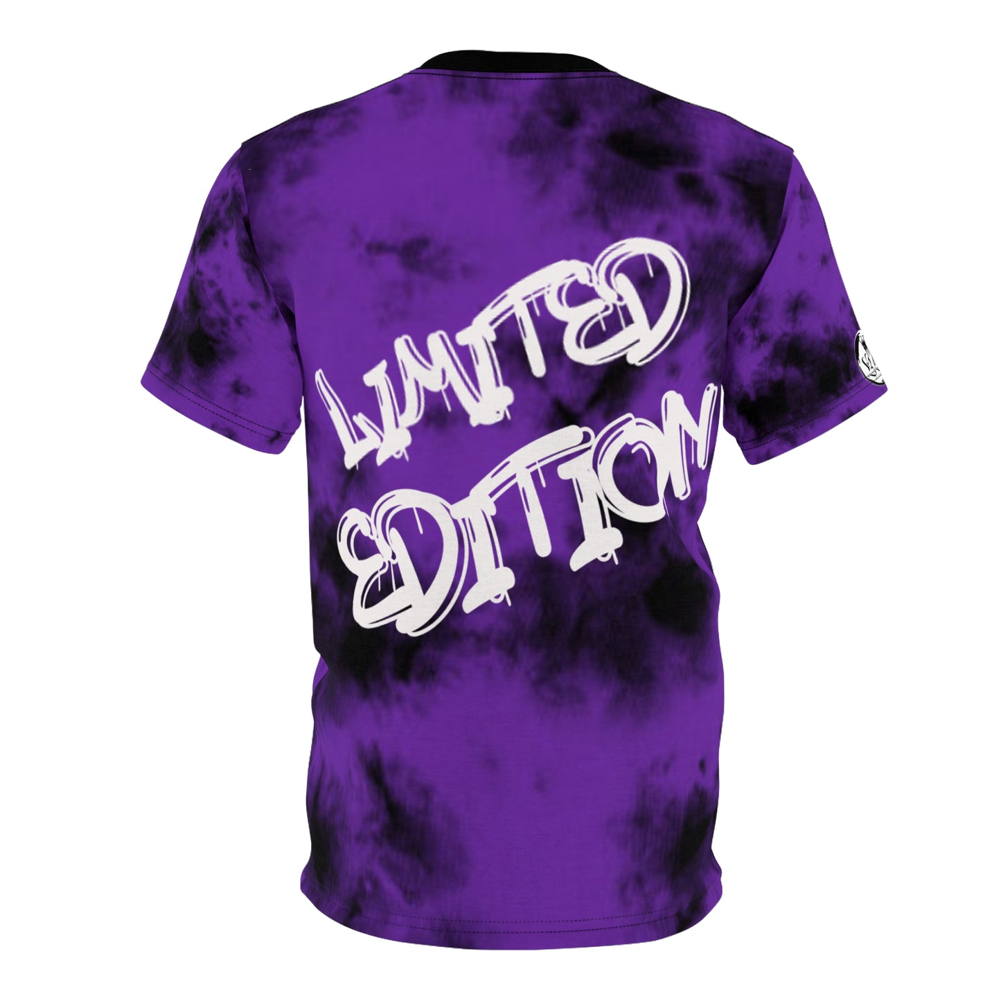BadGirl Clothing Unisex Tee Purple Tie-Dye Design