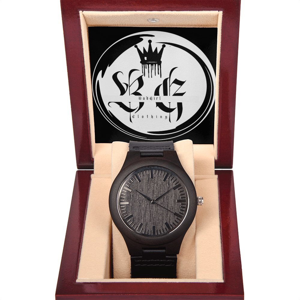BadGirl Clothing Wooden Watch