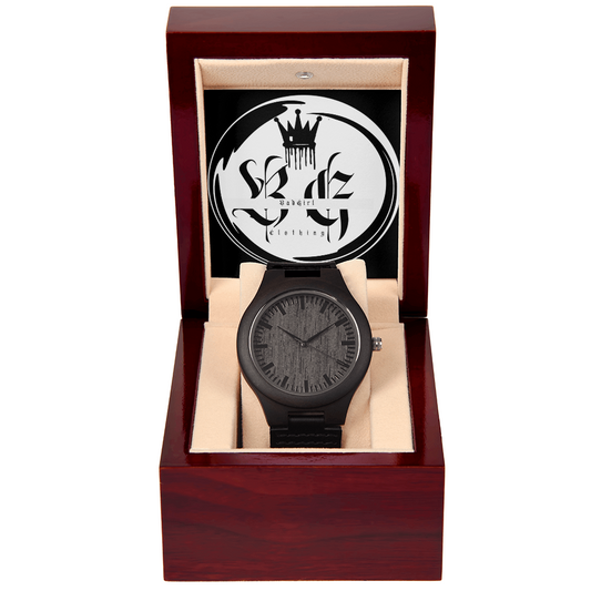 BadGirl Clothing Wooden Watch